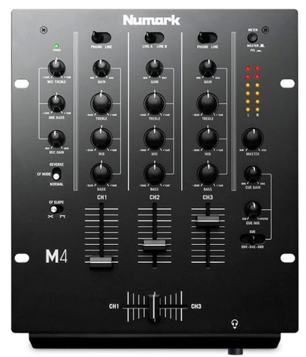 Numark DJ Controller- DJ NUMARK M-4 M DJ Black