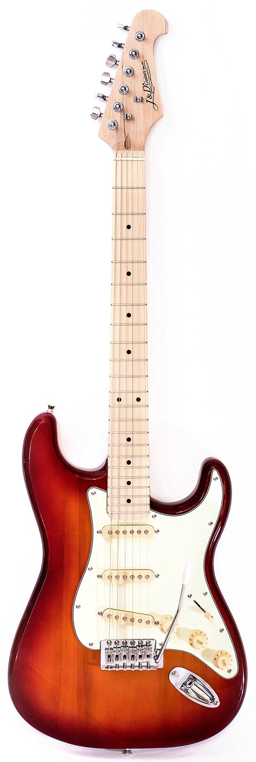 Ηλεκτρική κιθάρα Strat  Jack and Danny RS-ST vintage-sunburst