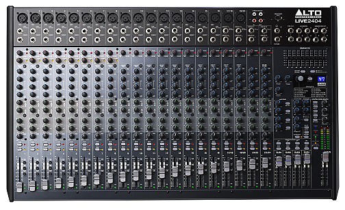 ALTO LIVE2404. Κονσόλα μίξης 24-CHANNEL/4-BUS MIXER