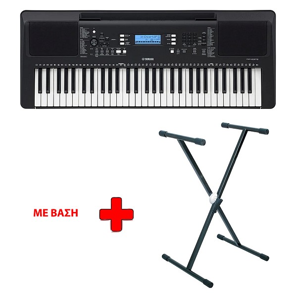 Αρμόνια & Ηλεκτρικά Πιάνα YAMAHA PSR-E373 Αρμόνιο/Keyboard με βάση