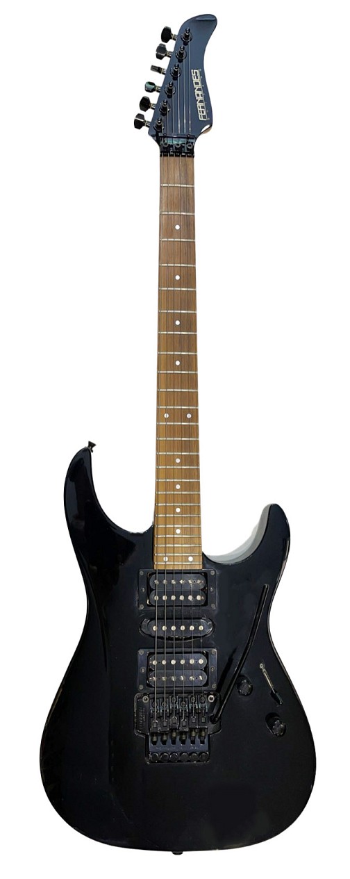 Fernandes AFR-65HSH Black. Ηλεκτρική κιθάρα. MADE IN JAPAN