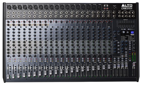 ALTO LIVE2404. Κονσόλα μίξης 24-CHANNEL/4-BUS MIXER
