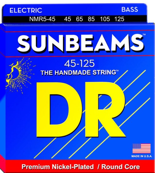 DR SUNBEAMS  5 –ΧΟΡΔΟΥ  NMR5-45   ( 45-125 ) Σετ Χορδές μπάσσου