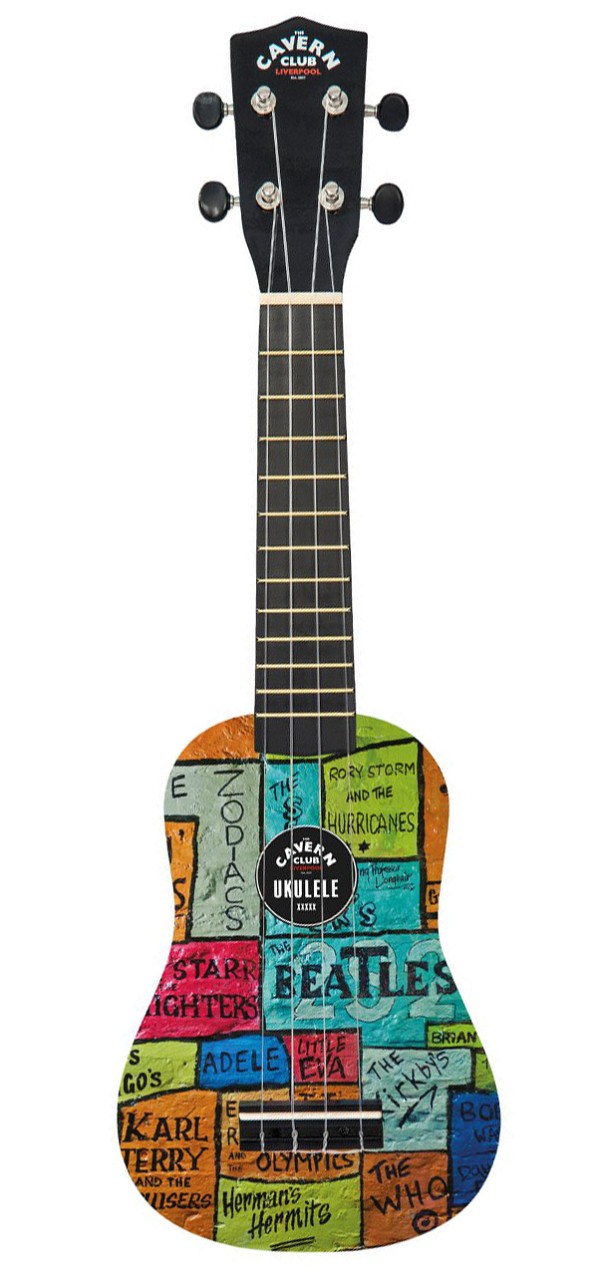 Ukulele The Cavern Club Ukulele Wall CVUK5