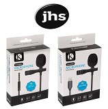 J&H,Tap, MicW, Lavalier Microphone for iPhone, mobile-phones, ipad, DSLR Cameras.