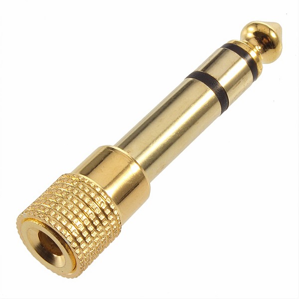 Ακουστικά Headphones Beyerdynamic Beyerdynamic 981209 Headphone adapter gold, 1/8 (3.5mm) to 1/4