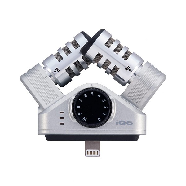 Ψηφιακές Συσκευές Εγγραφής Ηχου ZOOM iQ6 X/Y μικρόφωνο για iPhone, iPod, iPad