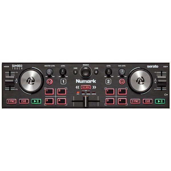 Numark DJ Controller- DJ NUMARK DJ2GO-2 TOUCH DJ Controller