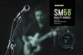 Shure SM58 Quality Bundle. Mic SM58, Cable, Mic Stand, Mic Clip.