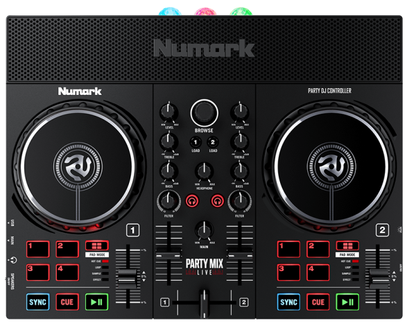 Numark DJ Controller-Μίκτες DJ NUMARK Party Mix Live DJ Controller