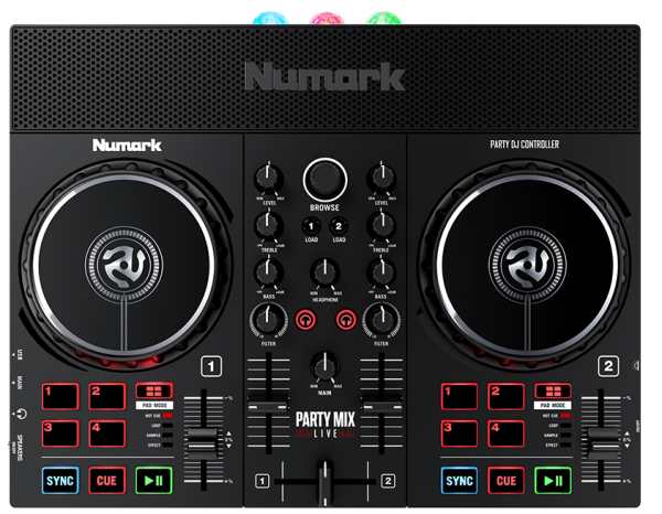 Numark DJ Controller- DJ NUMARK Party Mix Live DJ Controller