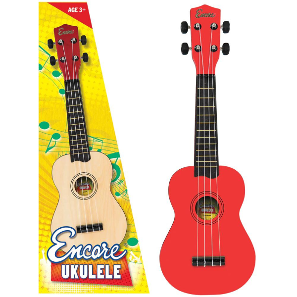 Ukulele Encore Ukulele EUK10 RED