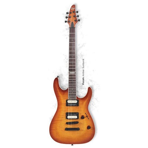 Κιθάρες LTD H-400 Ηλεκτρική κιθάρα. AMBER  SUNBURST