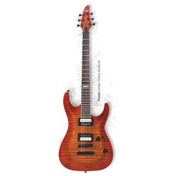 Κιθάρες LTD H-400 Ηλεκτρική κιθάρα. AMBER CHERRY SUNBURST
