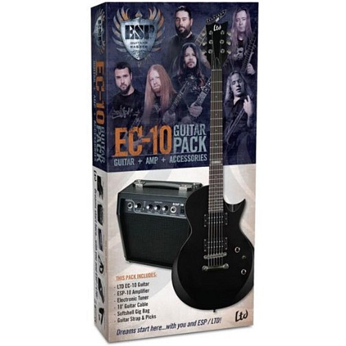 LTD EC-10 PACK ESP ΚΙΘΑΡΑ+ΕΝΙΣΧΥΤΗΣ+ΑΞΕΣΟΥΑΡ