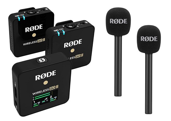 RODE BUNDLE - RODE Wireless GO II + RODE Interview Go  M (2 )