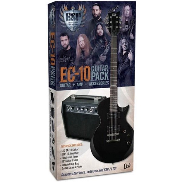 Κιθάρες LTD EC-10 PACK ESP ΚΙΘΑΡΑ+ΕΝΙΣΧΥΤΗΣ+ΑΞΕΣΟΥΑΡ