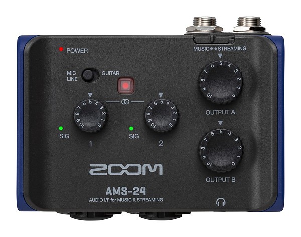 Ψηφιακές Συσκευές Εγγραφής Ηχου ZOOM AMS-24 Audio Interface USB 2.0