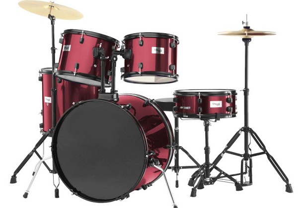 Stagg Drums Σέτ Ντράμς Alliance TIM-222 Wine Red