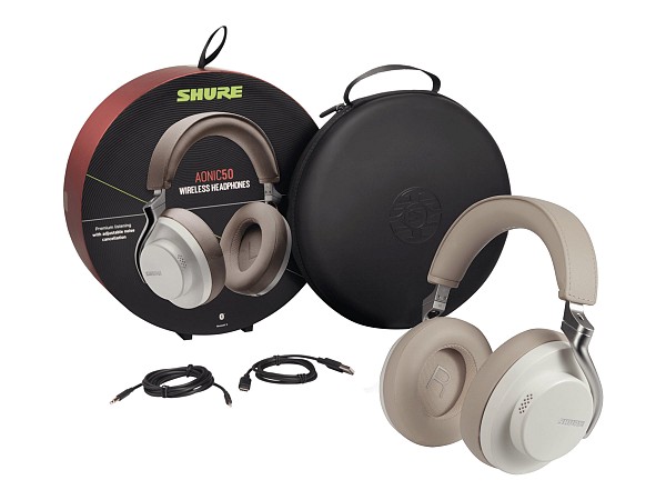 Ακουστικά Headphones Shure Ασύρματα ακουστικά Shure AONIC 50 WH