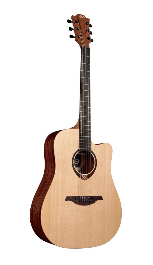 Ηλεκτροακουστική Κιθάρα LAG Tramontane T70DCE Cutaway Natural