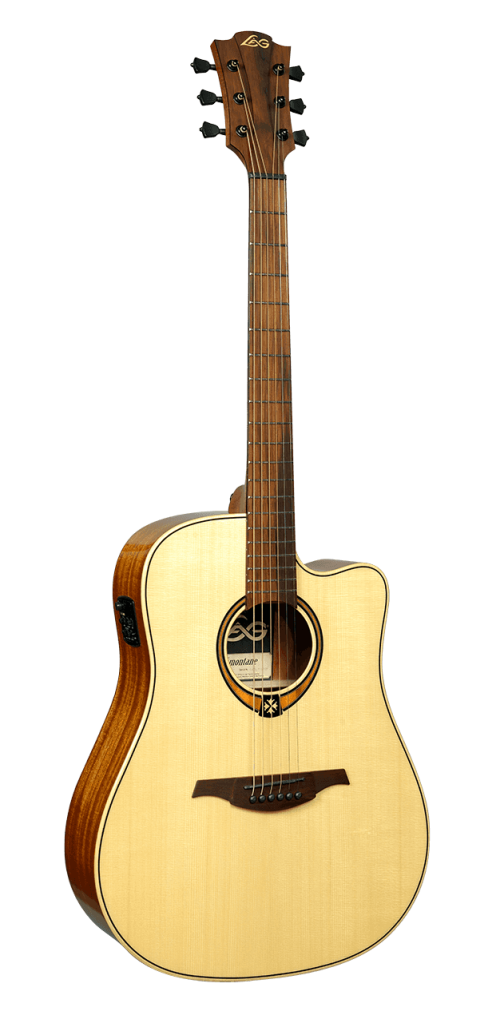 Ηλεκτροακουστική Κιθάρα LAG GLA  Tramontane T88DCE Cutaway Natural
