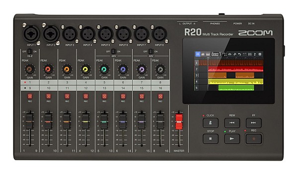Ψηφιακές Συσκευές Εγγραφής Ηχου ZOOM R20 Multitrack Recorder