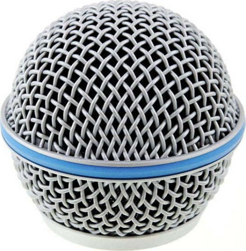 SHURE RK265G BETA-58A REPLACEMENT GRILLE MICROPHONE CHROME