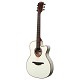 Ηλεκτροακουστική Κιθάρα LAG Tramontane T118ASCE Cutaway Ivory
