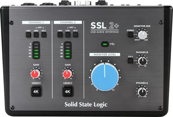 Κάρτες ήχου SSL Solid State Logic Κάρτα Ήχου SSL 2+