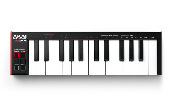 Akai MIDI Controllers, Pad Controllers AKAI LPK-25-MK2