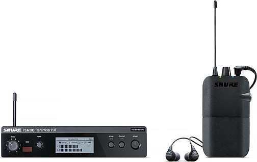 SHURE P3TR112GR - Wireless In-Ear Monitoring Set with SE112 Earphones