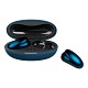 MEE Audio Pebbles EP-TW3-SP. LOW PROFILE WIRELESS EARBUDS Blue Saphire.