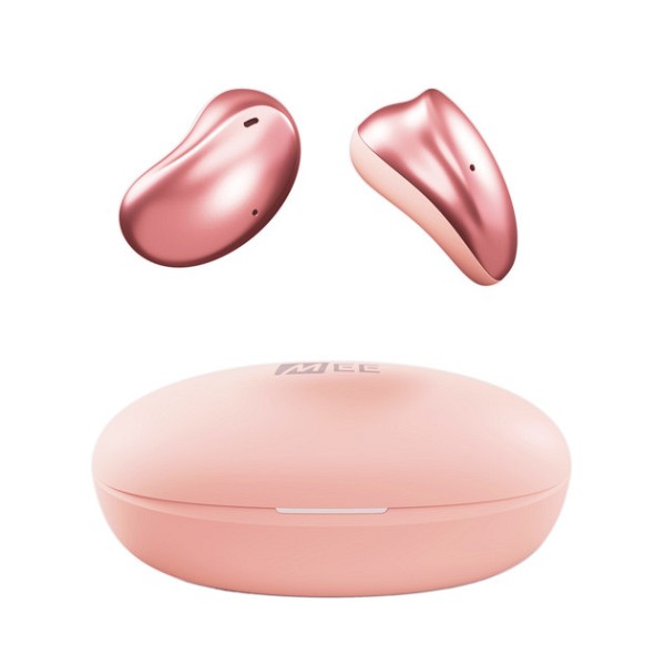 MEE Audio Pebbles EP-TW3-RG. LOW PROFILE WIRELESS EARBUDS Rose Gold.