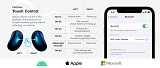 MEE Audio Pebbles EP-TW3-SP. LOW PROFILE WIRELESS EARBUDS Blue Saphire.