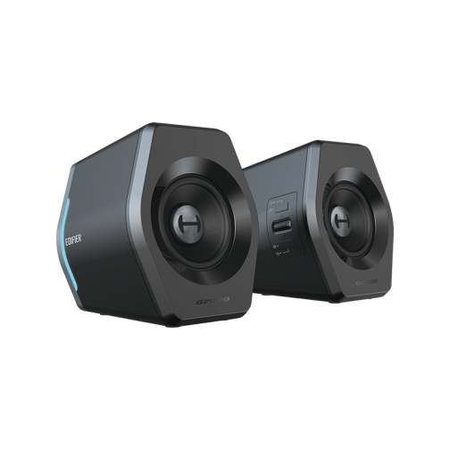 Edifier G2000 ηχεία με RGB Φωτισμό και Bluetooth Black