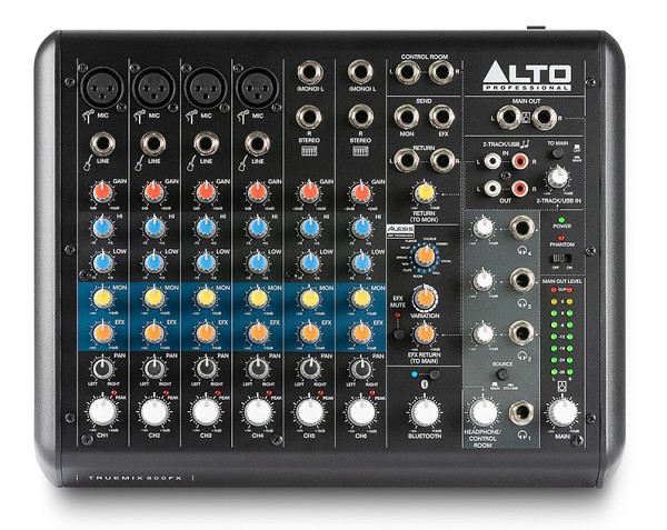ALTO TRUEMIX 800 FX USB Κονσόλα μίξης 8 Channel