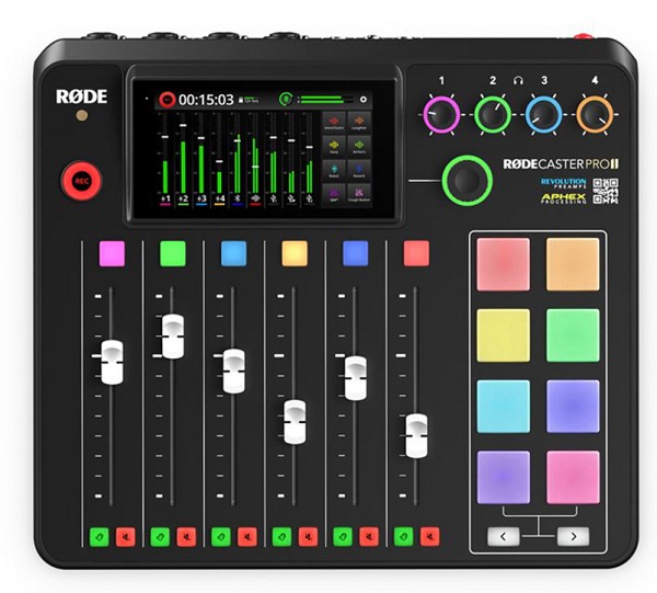 Rode Microphones, Rode Lav, Rode Wireless RODE Rodecaster Pro II Κονσόλα Podcasting