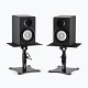 ON STAGE SMS4500-P V2 - Desktop Studio Speaker Stands