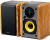 Edifier R1010BT Αυτοενισχυόμενα Ηχεία 2 Δρόμων με Bluetooth 24W (Ζεύγος) Καφέ