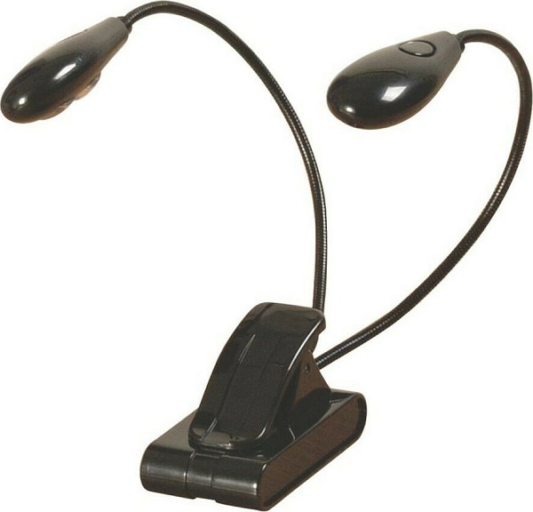 Φώς αναλογίου Φως Αναλογίου ON STAGE LED204 Clip-On Duo LED Light