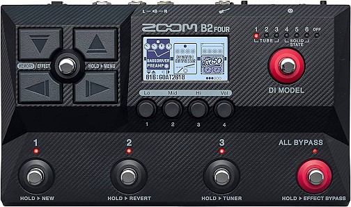 Πολυεφέ Ηλεκτρικού Μπάσου Zoom B2 FOUR
