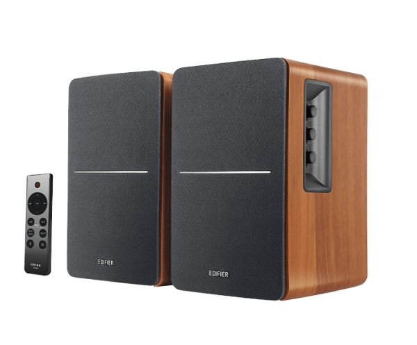 Studio Monitors Edifier R1280DB Αυτοενισχυόμενα Ηχεία 2 Δρόμων με Bluetooth 42W (Ζεύγος) Καφέ
