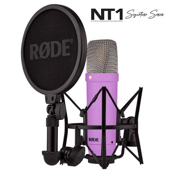 Rode Microphones, Rode Lav, Rode Wireless RODE NT1 SIGNATURE SERIES PURPLE