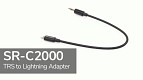 Saramonic SR-C2000 Adapter | Male 3.5mm TRS Audio Jack to Apple Lightning Connector Cable
