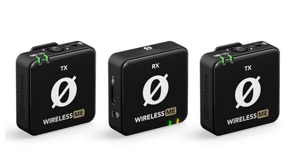 Rode Microphones, Rode Lav, Rode Wireless RODE Wireless ME Dual Ασύρματο Μικρόφωνο Πέτου (Σετ)
