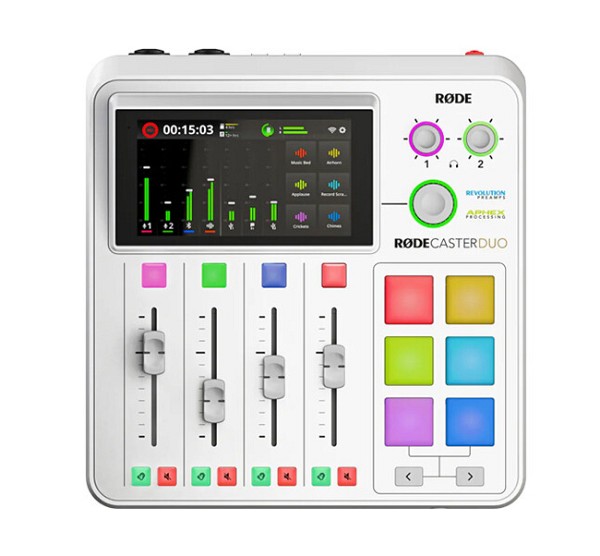 Rode Microphones, Rode Lav, Rode Wireless RODE Rodecaster Duo White Κονσόλα Podcasting