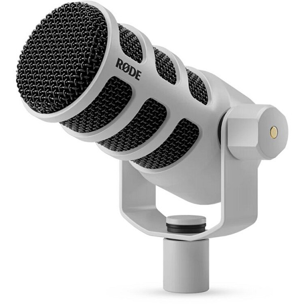 Rode Microphones, Rode Lav, Rode Wireless RODE PodMic White Δυναμικό Podcasting Μικρόφωνο