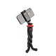 Fotopro UFO 2 Black/Red Tripod with Phone & GoPro Mount