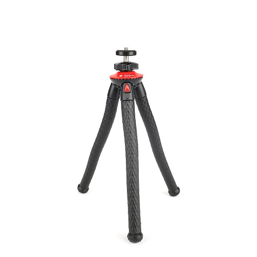 Fotopro UFO 2 Black/Red Tripod with Phone & GoPro Mount